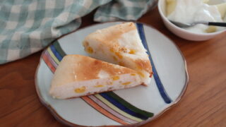 とうもろこしの米粉パン