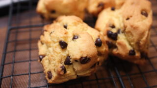 米粉チョコスコーン