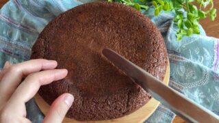 米粉のチョコパン（フライパン）