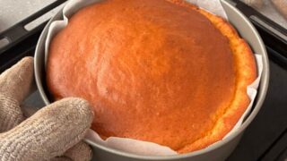 米粉のスポンジケーキ