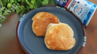 カルピス米粉パンケーキ