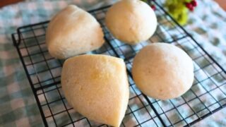 冷蔵発酵のおやすみパン（パン用・笑みたわわ／卵なし）