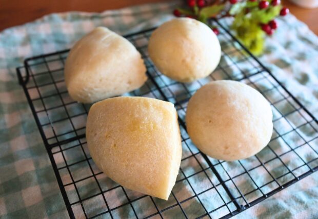 冷蔵発酵のおやすみパン（パン用・笑みたわわ／卵なし）