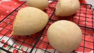 冷蔵発酵のおやすみパン（米の粉／卵なし）